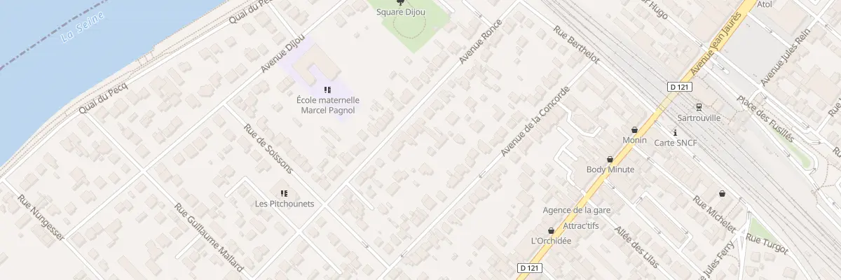Plan du 41B Av Ronce à Sartrouville