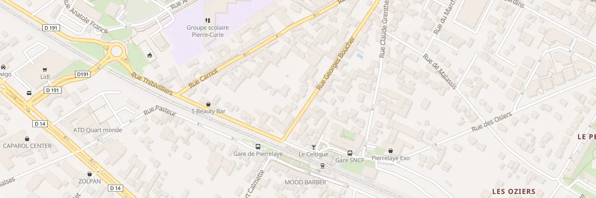 Plan du 40 Rue Georges Boucher à Pierrelaye