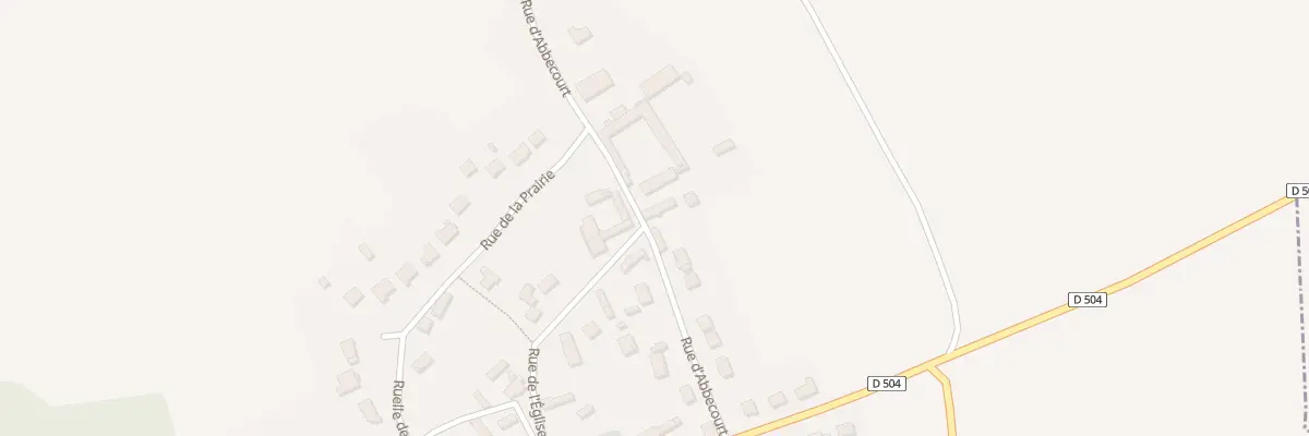 Plan du 8 Rue d’Abbecourt à Hodenc-l’Évêque