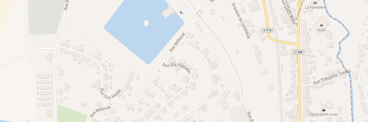 Plan du 5 Rue Elie Augustin à Blaye-les-Mines