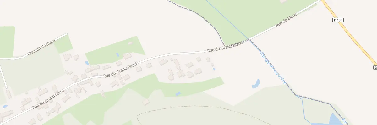 Plan du 46 Rue du Grand Biard à Labbeville