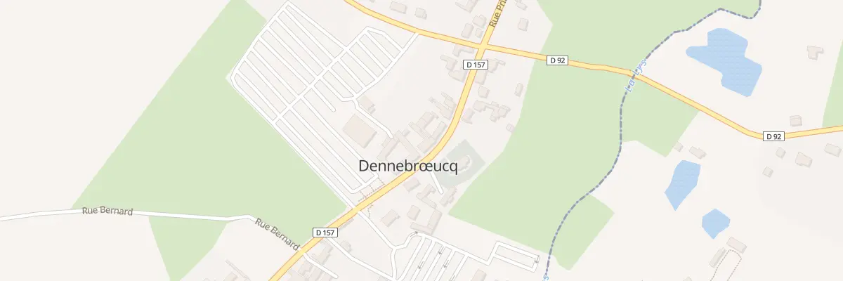 Plan du 43 Rue Principale à Dennebrœucq