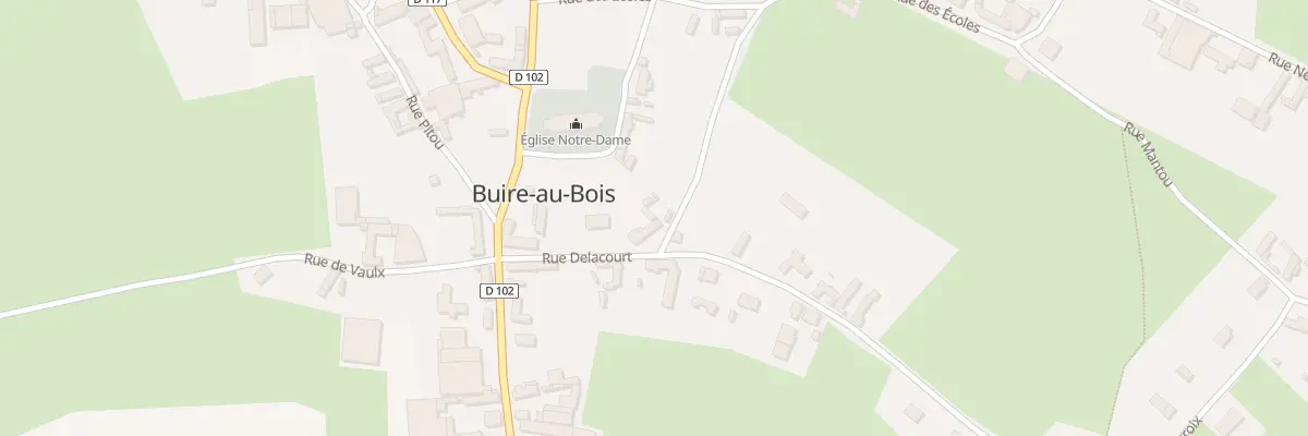 Plan du 1 Rue Minet à Buire-au-Bois