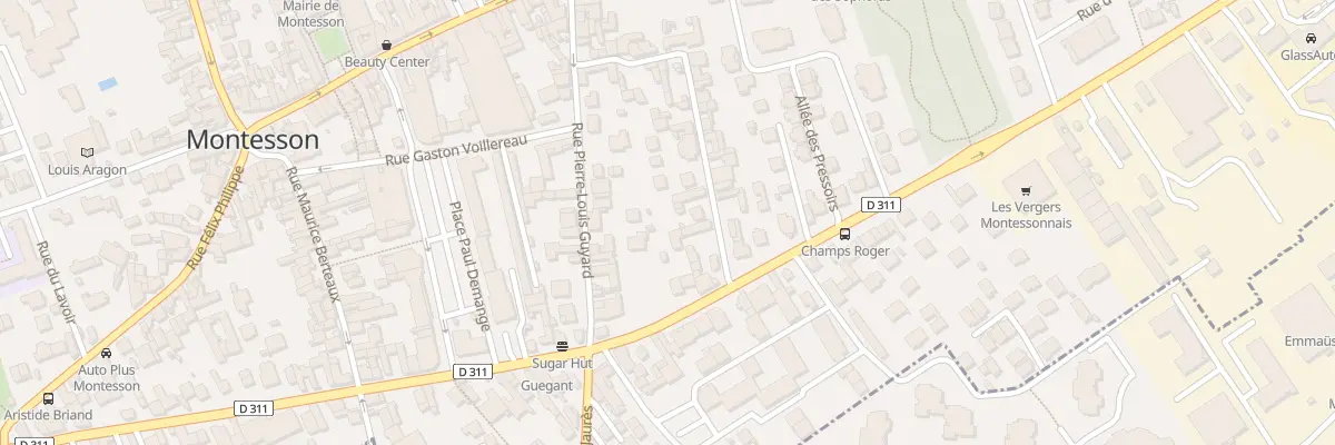 Plan du 22T Rue Arnauld Lanson à Montesson