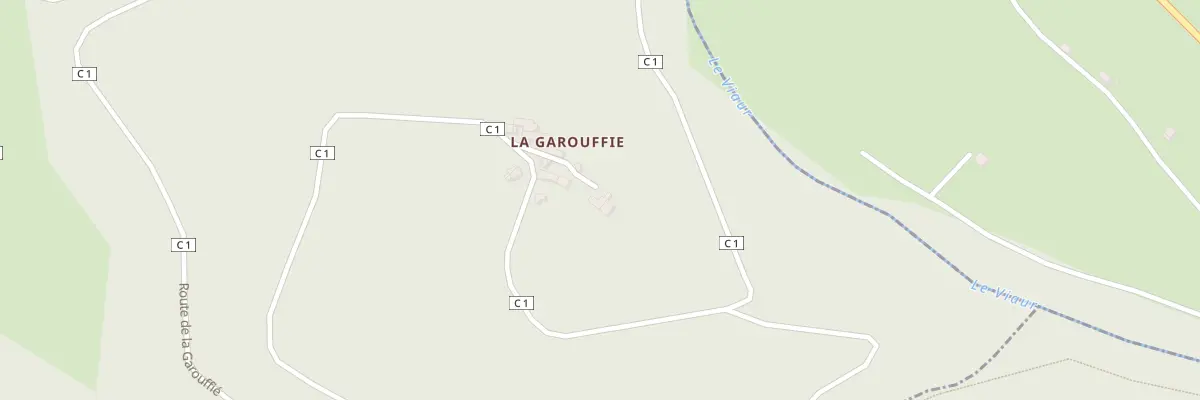 Plan du 5119 La Garouffie à Jouqueviel