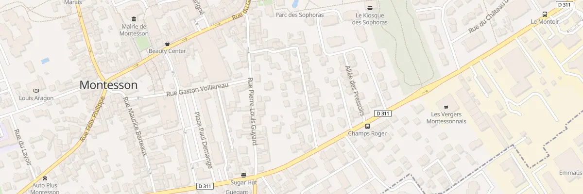 Plan du 22 Rue Arnauld Lanson à Montesson