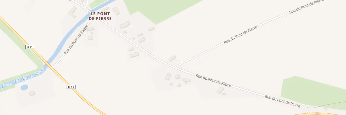 Plan du 35 Rue du Pont de Pierre à Gravelines