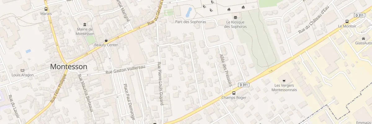 Plan du 18 Rue Arnauld Lanson à Montesson