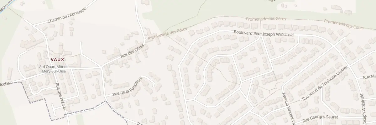 Plan du 69 Bd Pere Wresinsky à Méry-sur-Oise