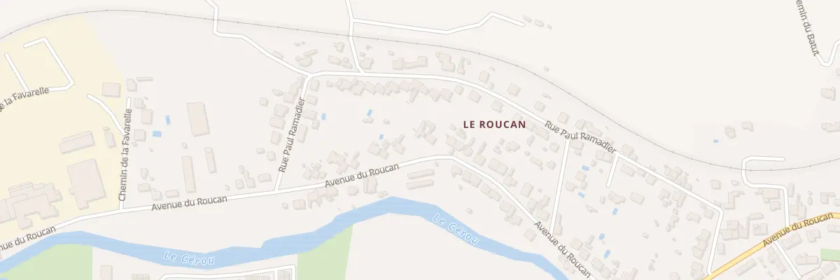 Plan du 88 Av du Roucan à Carmaux