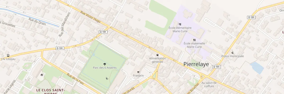 Plan du 79 Rue Victor Hugo à Pierrelaye