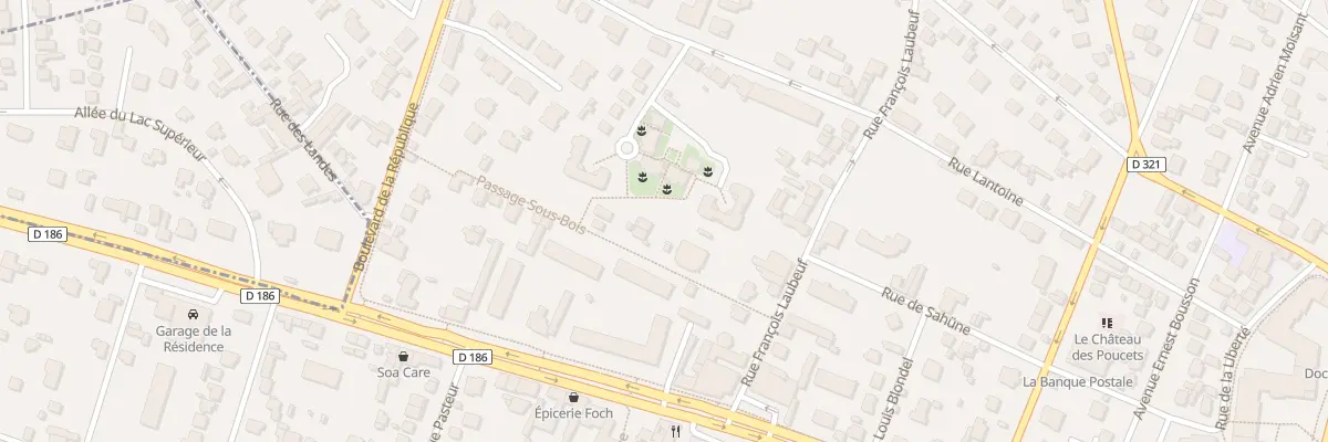 Plan du 5 Rue Francois Laubeuf à Chatou