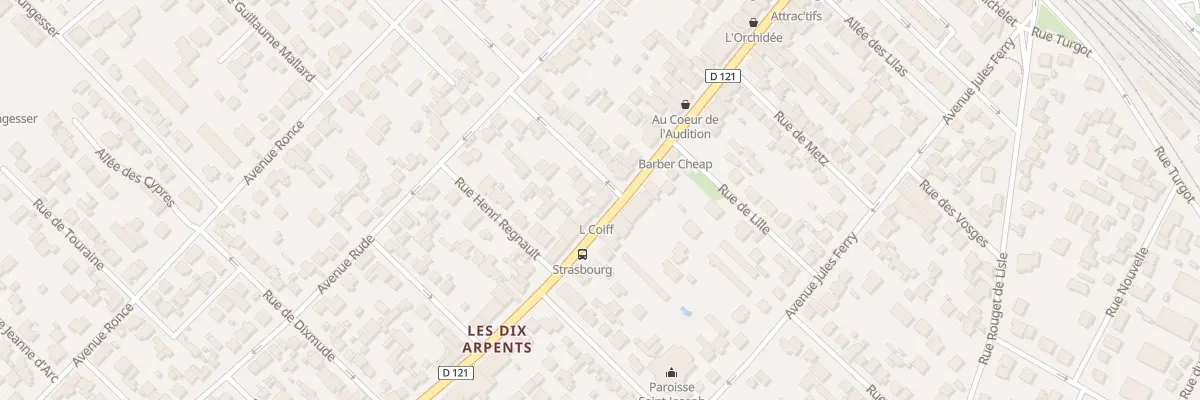 Plan du 88 Av de la République à Sartrouville