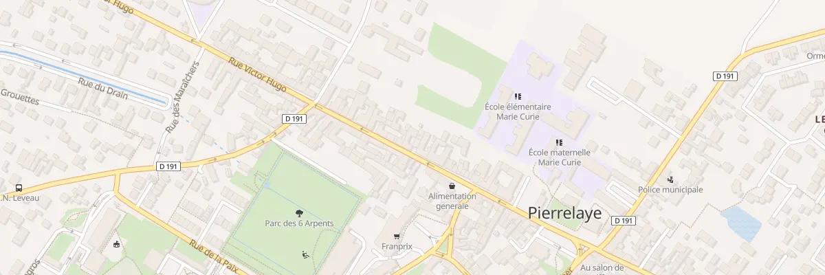 Plan du 72 Rue Victor Hugo à Pierrelaye