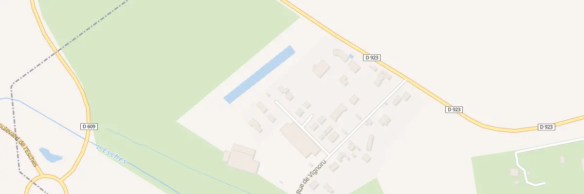 Plan du 5 Imp des Cressonnieres à Esches