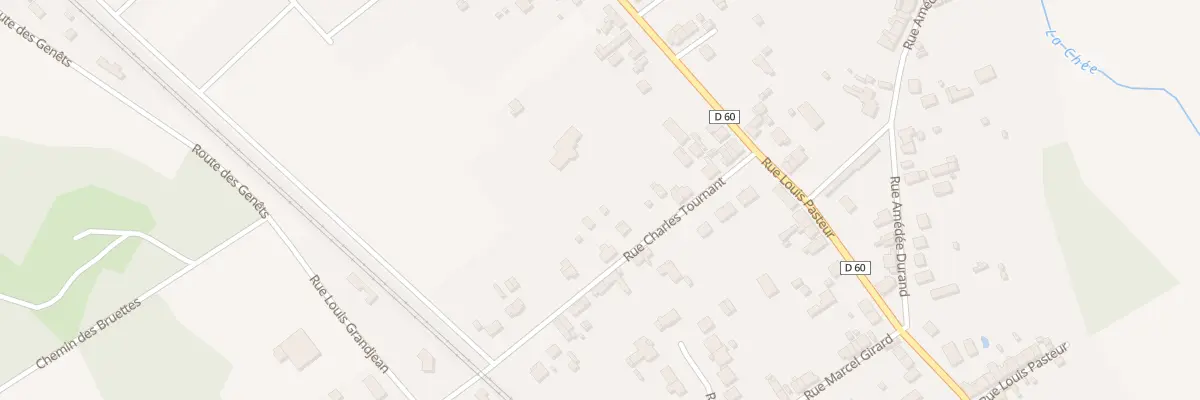 Plan du 10 Rue Charles Tournant à Foëcy