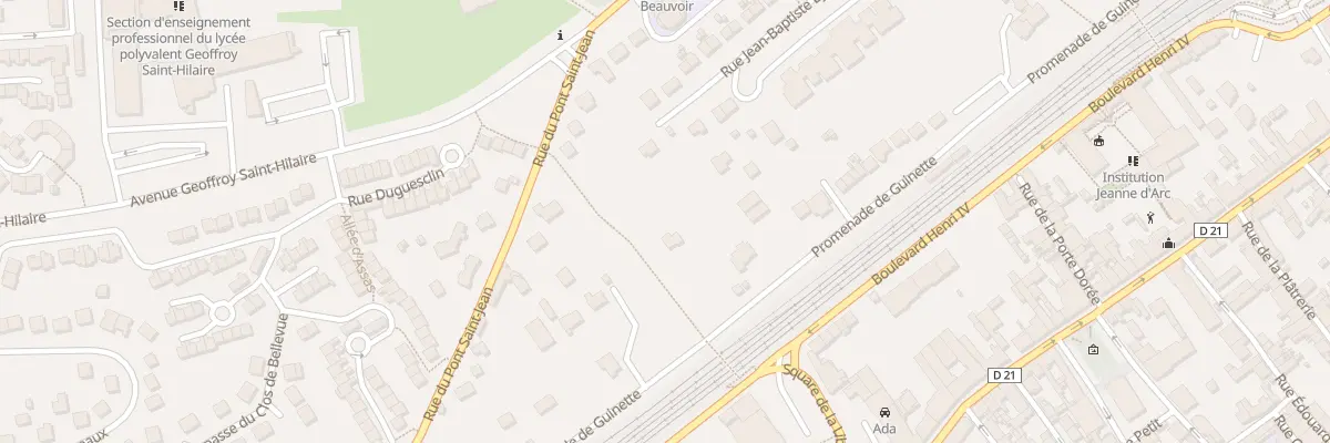 Plan du 46 Prom de Guinette à Saint-Germain-lès-Corbeil