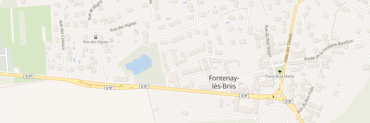 Plan du 9 Rue de la Belle de Fontenay à Fontenay-lès-Briis