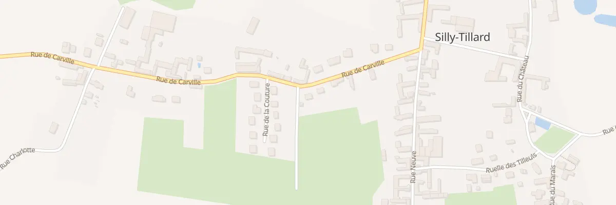 Plan du 8 Rue de Carville à Silly-Tillard