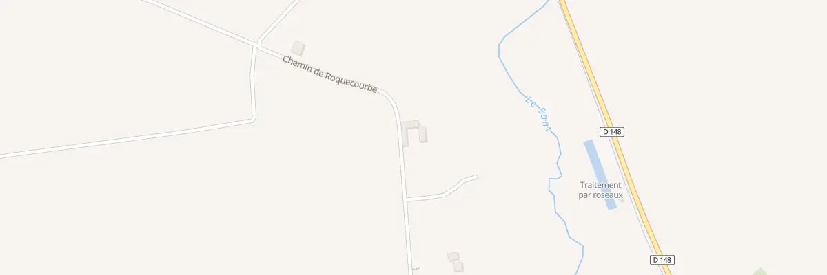 Plan du 2 Che de Roquecourbe à Verdalle
