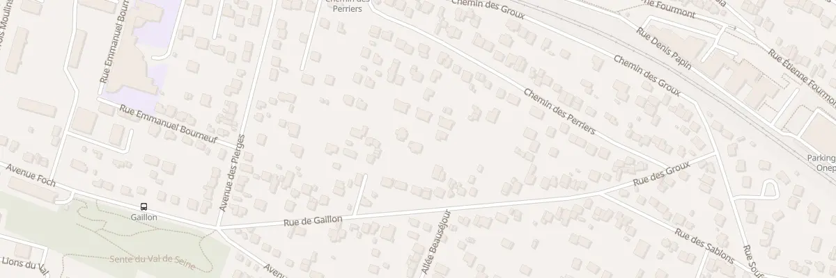 Plan du 38 Rue de Gaillon à Herblay-sur-Seine