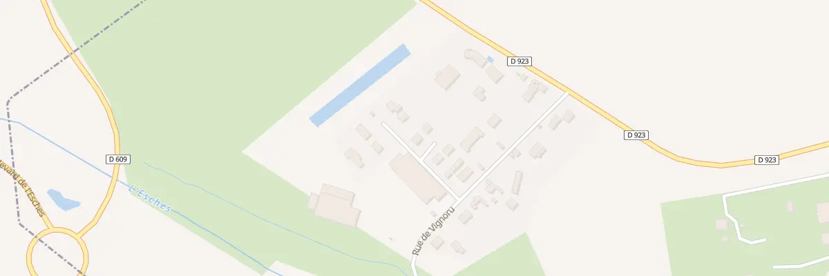 Plan du 4 Imp des Cressonnieres à Esches