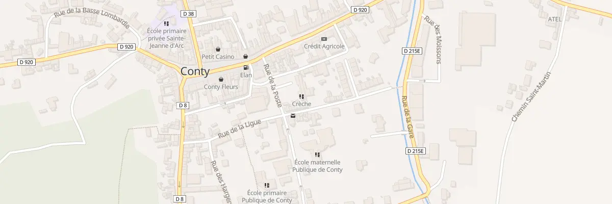 Plan du 29 Rue de la Ligue à Conty