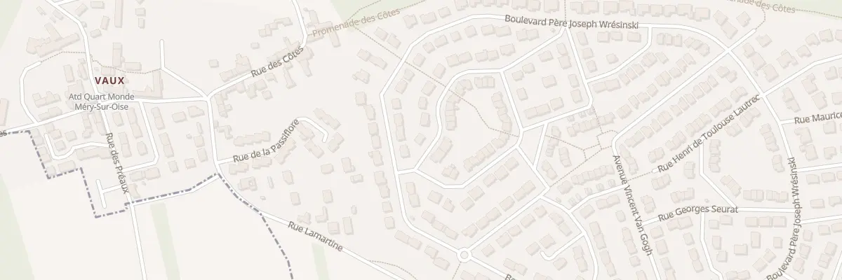 Plan du 24 Rue Cyrano de Bergerac à Méry-sur-Oise