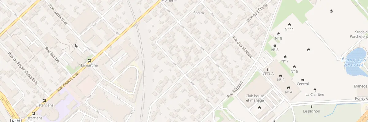 Plan du 17 Rue Augusta Holmès à Versailles
