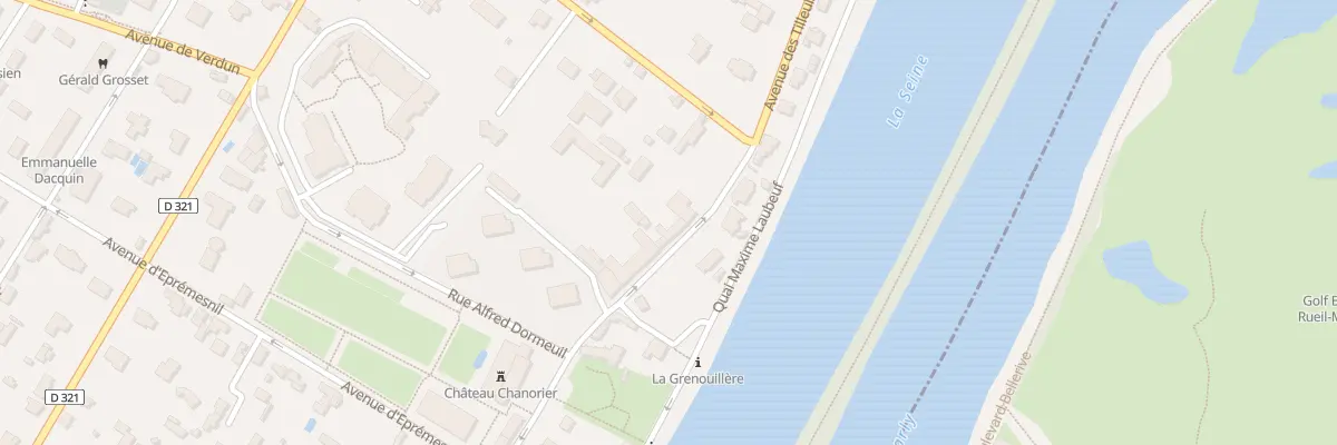Plan du 4B Grande Rue à Croissy-sur-Seine