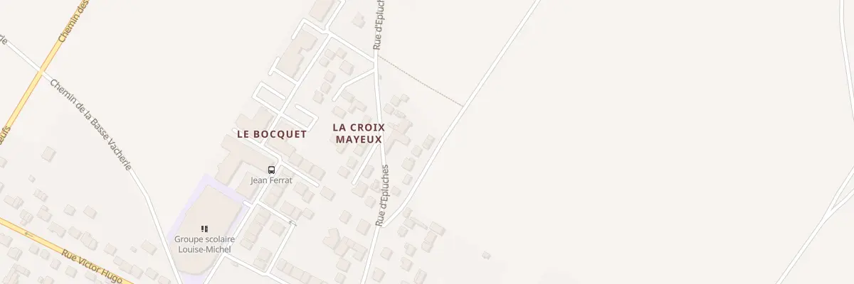Plan du 3 Che du Boquet à Pierrelaye
