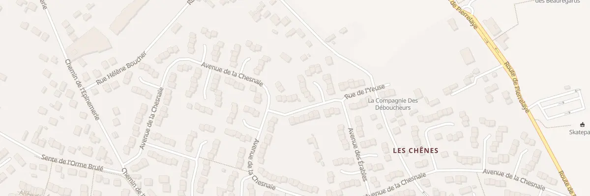 Plan du 22 Av des Erables à Herblay-sur-Seine