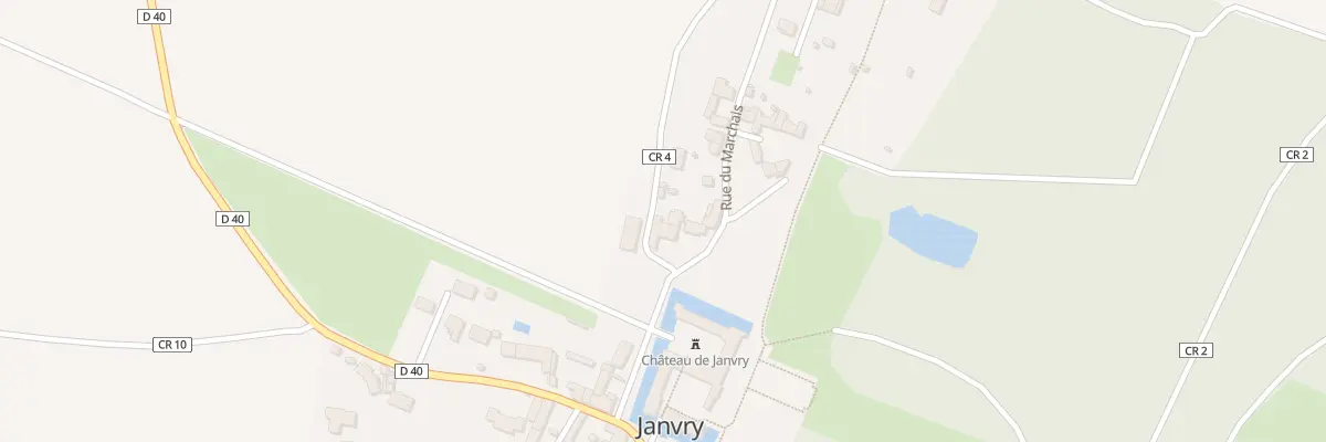 Plan du 7 Rue du Marchais à Janvry