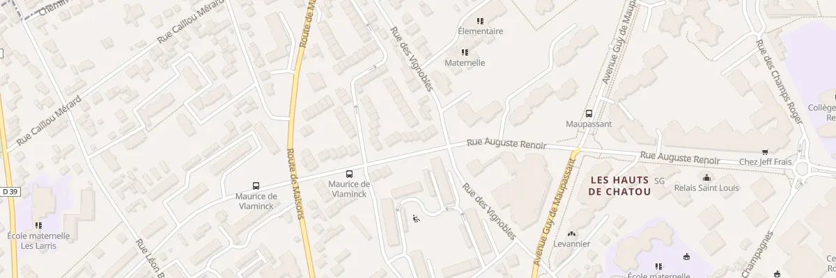 Plan du 41 Rue Maurice de Vlaminck à Chatou
