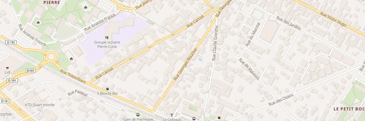Plan du 30 Rue Georges Boucher à Pierrelaye