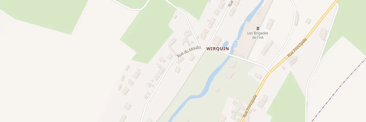 Plan du 8 Rue du Moulin à Ouve-Wirquin