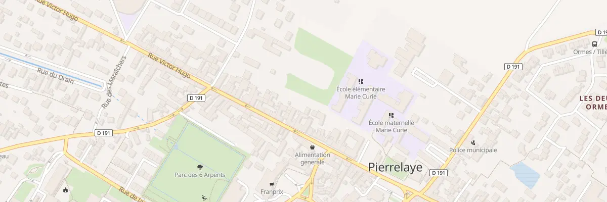 Plan du 70 Rue Victor Hugo à Pierrelaye