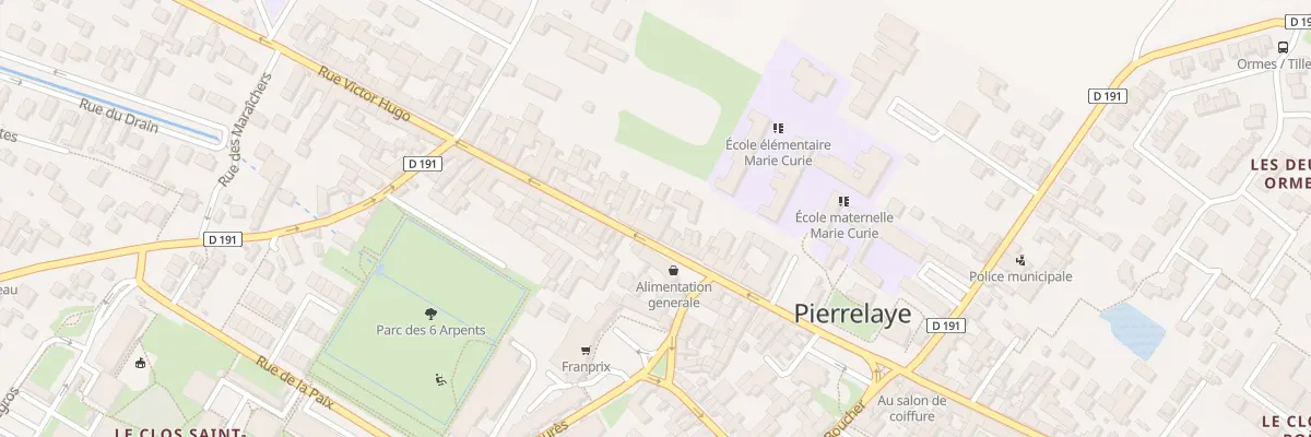 Plan du 68 Rue Victor Hugo à Pierrelaye
