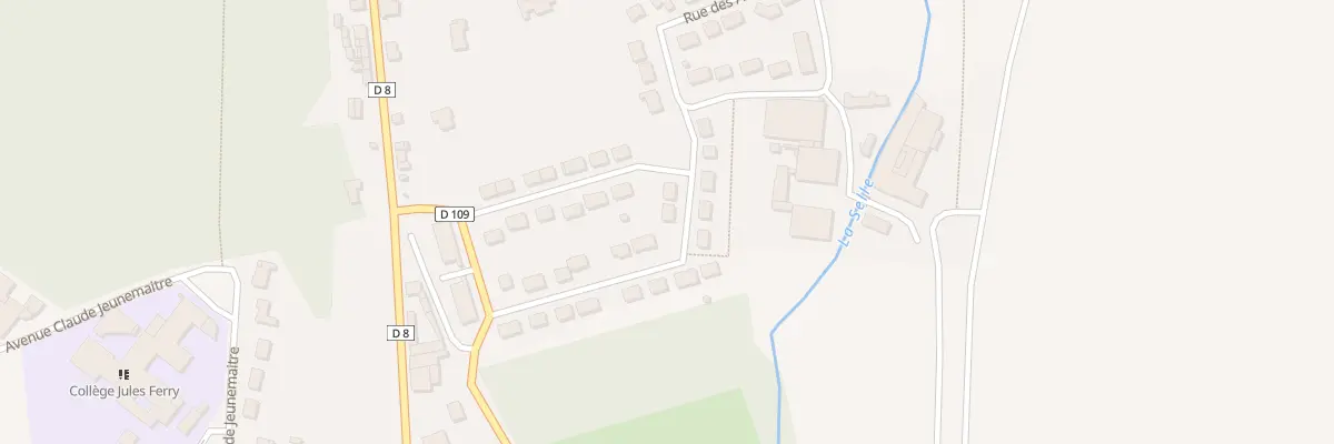 Plan du 30 Rue du Marché aux Chevaux à Conty