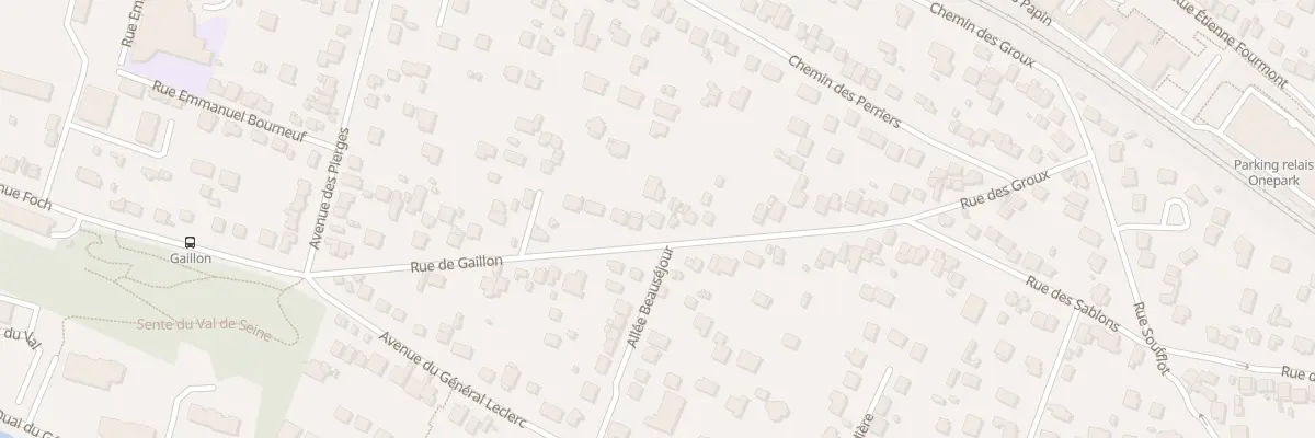 Plan du 32 Rue de Gaillon à Herblay-sur-Seine