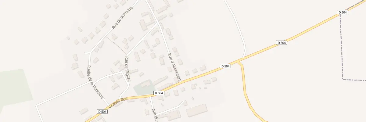 Plan du 2B Rue d’Abbecourt à Hodenc-l’Évêque