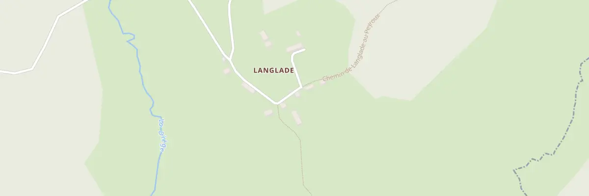 Plan du 5076 Langlade à Saint-Setiers