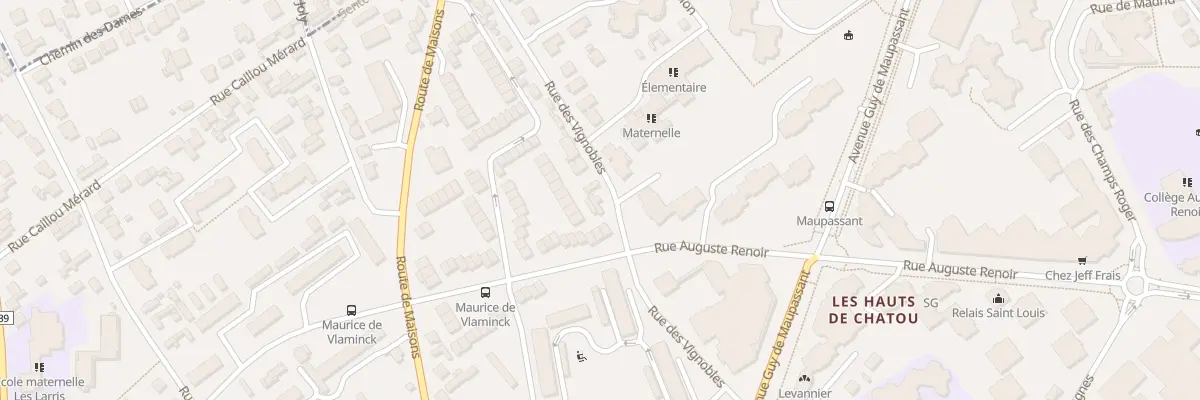 Plan du 55 Rue des Vignobles à Chatou