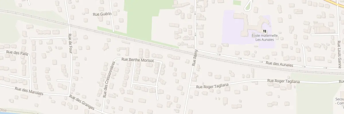 Plan du 20 Rue Berthe Morisot à Auvers-sur-Oise