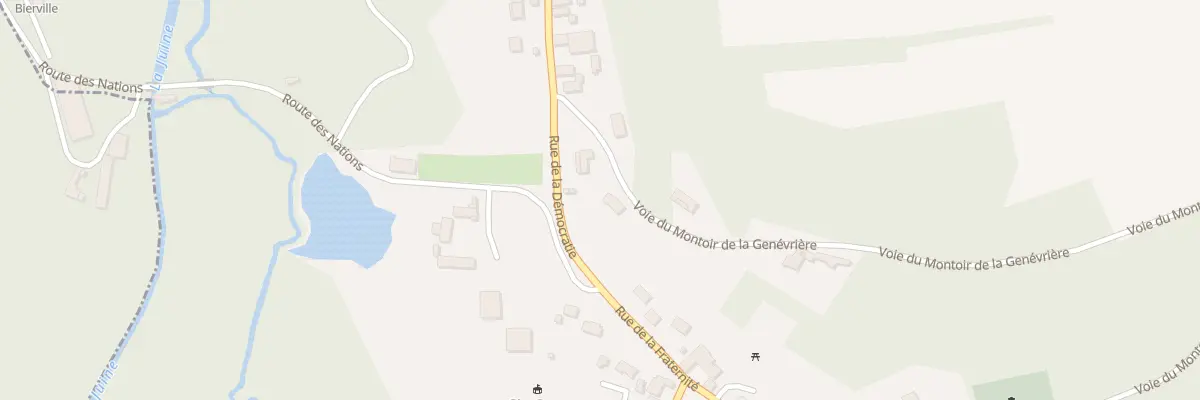 Plan du 4 Vc Montoir de la Genevriere à Boissy-la-Rivière