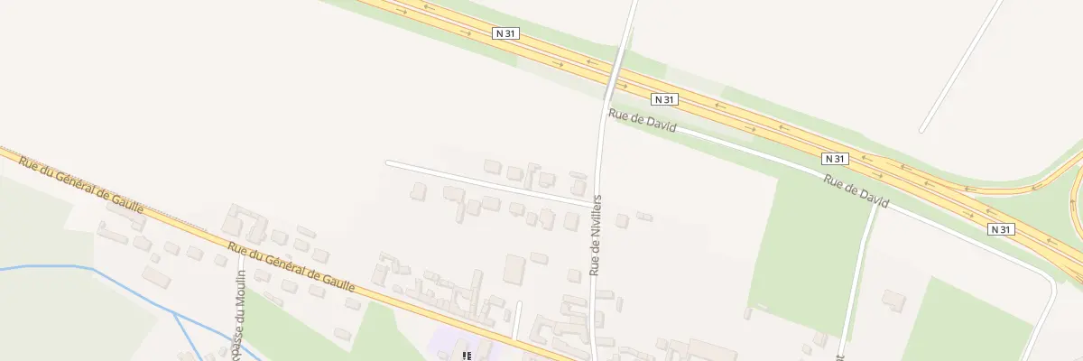 Plan du 2 Imp de l’Ormeau à Therdonne