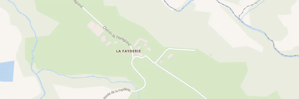Plan du 5063 La Fayderie à Drulhe