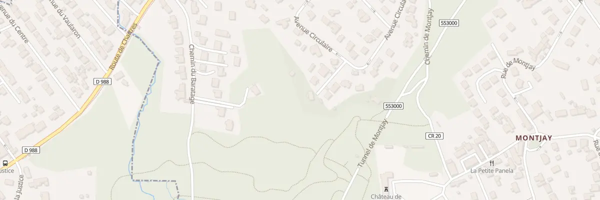 Plan du 8 Rue Villa des Bois à Bures-sur-Yvette
