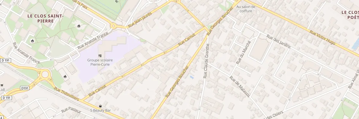 Plan du 20 Rue Georges Boucher à Pierrelaye