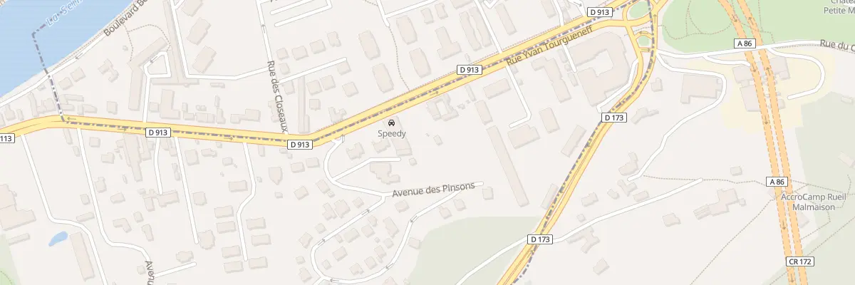 Plan du 54T Rue Yvan Tourgueneff à Bougival